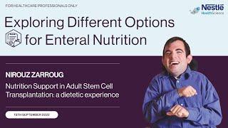 Nutrition Support in Adult Stem Cell Transplantation