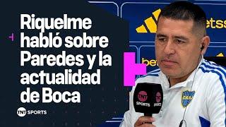 Riquelme en exclusiva: "Paredes tienen las puertas abiertas de nuestro club"