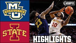 Marquette Golden Eagles vs. Iowa State Cyclones | Full Game Highlights | ESPN College Basketball