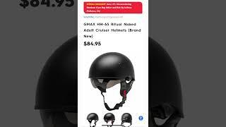 Motorhelmets Store Sale GMAX GM32 and HH-65 Ritual Naked Adult Cruiser Motorcycle Helmets #shorts