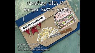 Creating with the Bistro Burger Bundle - Vanessa Webb Stampin’ Up! Demonstrator Australia