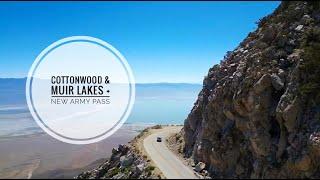 COTTONWOOD & MUIR LAKES + NEW ARMY PASS | A Boxer's  1st Sierra backpacking trip  | Aug 2023