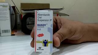 How to use Albendazole (bandy) syrup in children?