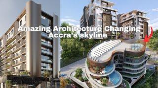 These new apartments in Accra is an architectural masterpiece redefining luxury living in Ghana