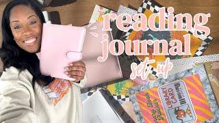 CREATE A READING JOURNAL WITH ME| SET UP + FLIP THROUGH 2024