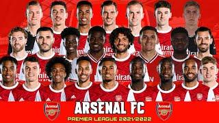 Arsenal FC Squad 2021/2022 With David Alaba | Official Season 2021/2022