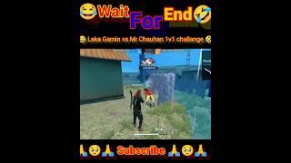 Laka Gaming vs Mr Chauhan Gamer 1v1 custom Mach #shorts #freefire #lakagaming #shortvideo #raistar