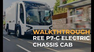 REE P7-C Electric Chassis Cab - Walkaround Video