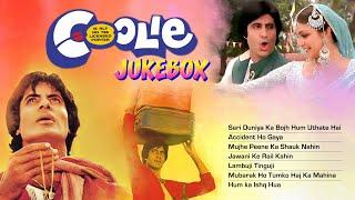 Coolie (1983) All Songs (4K Videos)  Amitabh Bachchan, Rishi Kapoor, Rati Agnihotri कुली के सभी गाने