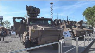 Discover defense products Nexter Systems Eurosatory 2022 artillery armored vehicles robots munitions