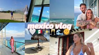 mexico vlog  | swimming with turtles, exploring cancun & more