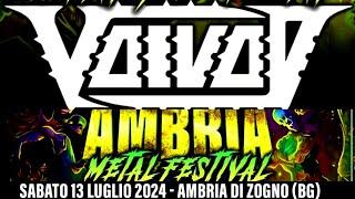 Voivod - Metal Festival, Ambria, Italy, 13 jul 2024 FULL VIDEO LIVE CONCERT