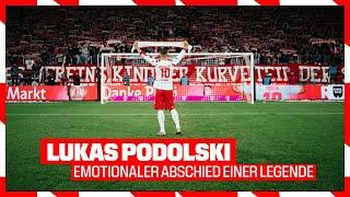 LUKAS PODOLSKI - KÖLSCHE JUNG & ABSCHIEDSREDE | ABSCHIEDSSPIEL | 1. FC Köln