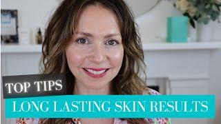 How long do skincare products take to work? Abigail James