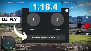 DJI FLY 1.16.4 Update: How to Easily Refresh RTH Point