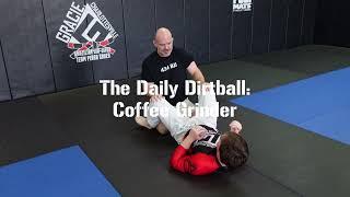 The Daily Dirtball: "Coffee Grinder" Open guard pass to shin locks!