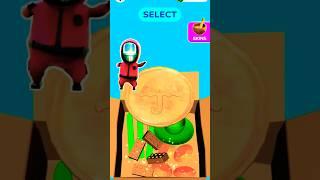 Squid Game Dalgona crush  satisfying gameplay #shorts #youtubeshorts #antistressgame
