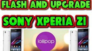 Sony Xperia Z1Flash Update Lolipop