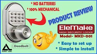 #479 This EleMake MKD-001 is fully mechanical. No more worry about batteries again. READ DESCRIPTION