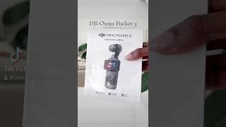 UNBOXING | DJI OSMO POCKET 3. #dji #djiosmopocket #gimbal