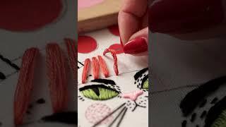 HAIR EMBROIDERY | Fluffy Satin Stitch