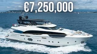 Touring a €7,250,000 Monte Carlo Yachts 96