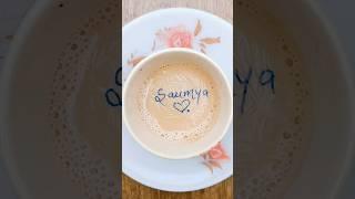 For all Saumya ️ Tea  art  | #rubyteaart #viral #shortfeed #youtubeshorts