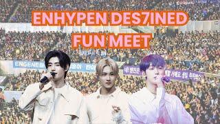 Dunkin' Enhypen Des7ined Fun Meet | Highlights