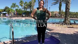 Mindful Minute yoga by the pool lending tips