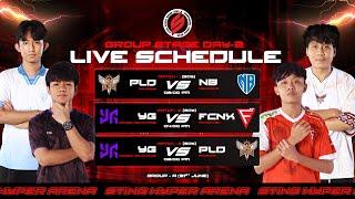 Sting Hyper Arena MLBB Tournament Group Stage Day 2
