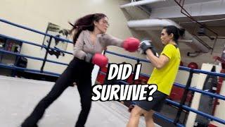 We tried Muay thai Training for a Day (Did I survive?)