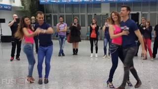 ALC RICARDO & PAULA [Kizomba Adv]  Fusion Kizomba Roma 2017 