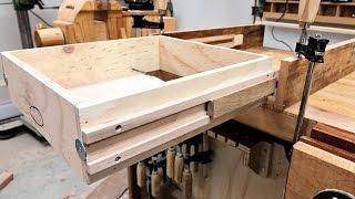 Wooden Full Extension Drawer Slides Experiment