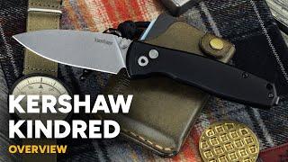 Kershaw Kindred - D2 & Aluminum Button Lock - Overview