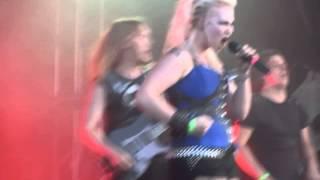 Battle Beast : Let it roar & Justice and metal, Live at Sotkamon Syke 2014 in Vuokatti Finland