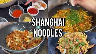 SHANGHAI NOODLES | RESTAURANT STYLE CHOW MEIN RECIPE