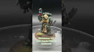 Warhammer 40K Dark Angels Primaris Lieutenant #shorts