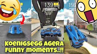 Koenigsegg agera funny momentsExtreme car driving simulator