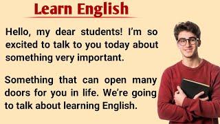 Learn English | How To Learn English | Graded Reader | Learn English Through Story Level 1