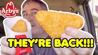 THEY'RE BACK! Arby's Potato Cakes Review for 2024!