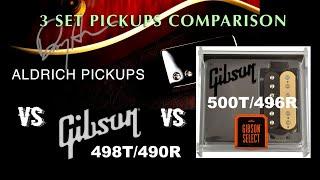 Gibson 498T/490R vs Gibson 500T/496T vs Suhr Dough Aldrich set