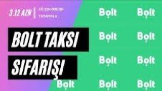 Bolt-dan taksi sifariş etmək / Bolt sifarişi / PROGRAM TV.