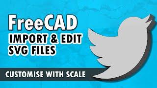 FreeCAD - Import and Edit SVG files