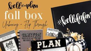 This Kell Of A Plan Fall Box is my new Fave! | Unboxing & Flip Through