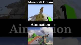 Minecraft Dream VS Animation Dream Ft- WanXi Animation #shorts #minecraft