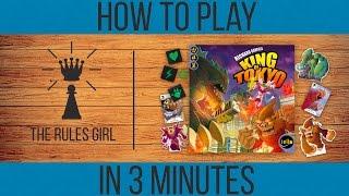 How to Play King of Tokyo in 3 Minutes - The Rules Girl