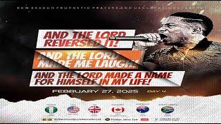 AND THE LORD REVERSED IT, MADE ME LAUGH AND MADE A NAME FOR HIMSELF 4 || NSPPD || 27TH FEBRUARY 2025