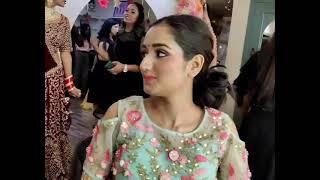 Behind the scenes of my Bridal shoot| Bushra Raza khan #shorts