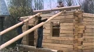 Traditional Finnish Log House Building Process