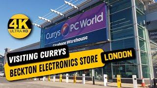 Visiting Currys Beckton Electronics Store London 󠁧󠁢󠁥󠁮󠁧󠁿 4K 60fps